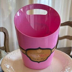 PINK STELLA ROSE CHAMPAGNE ICE BUCKET NEW BACHELORETTE PARTY 21st BDAY